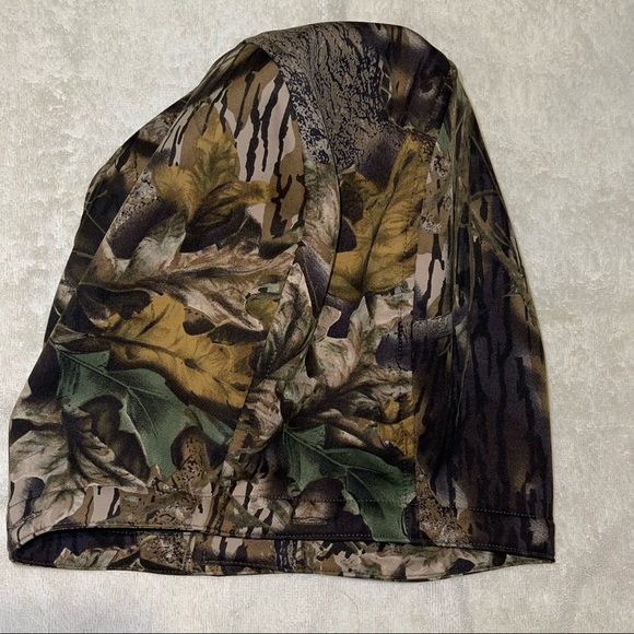 Camo mossy oak hat hood face mask - Picture 4 of 4